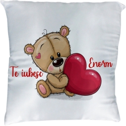 Pernuta personalizata, Te iubesc enorm!